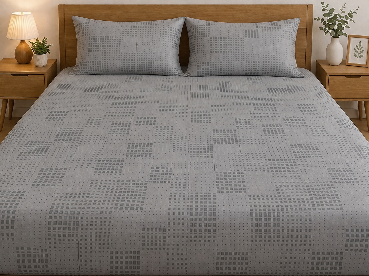 COTTON SATIN BEDSHEET 