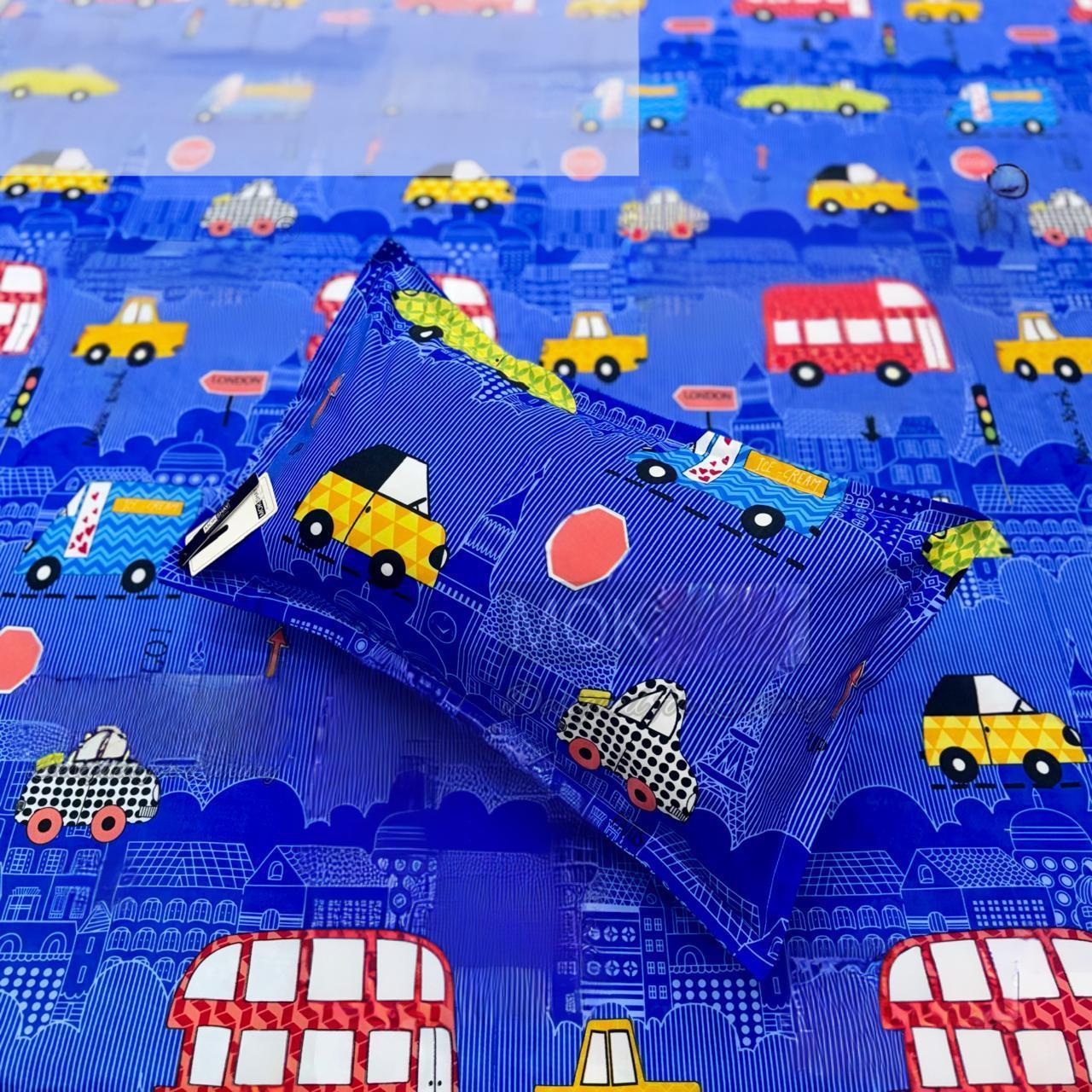 KIDS BEDSHEETS-HEAVY COTTON FEEL