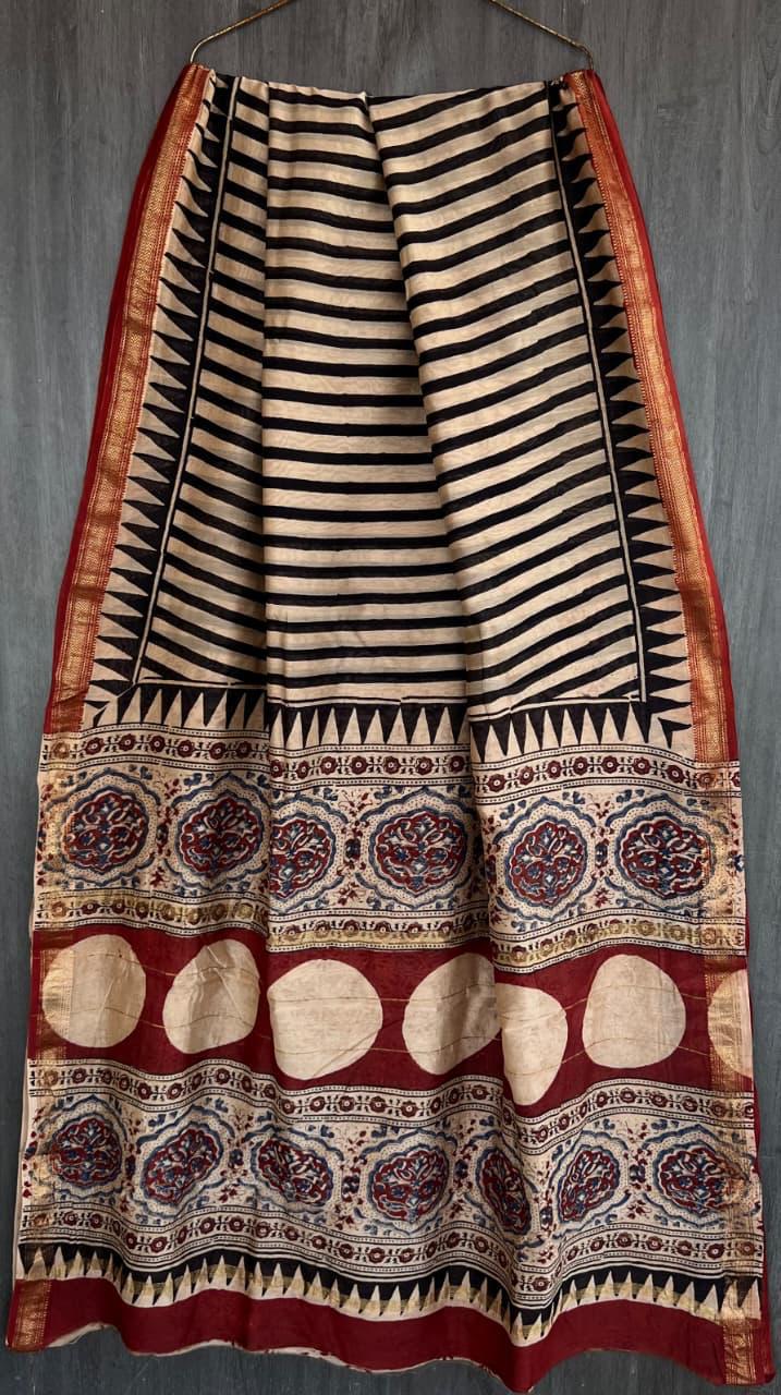 PURE MAHESHWARI SILK SAREE