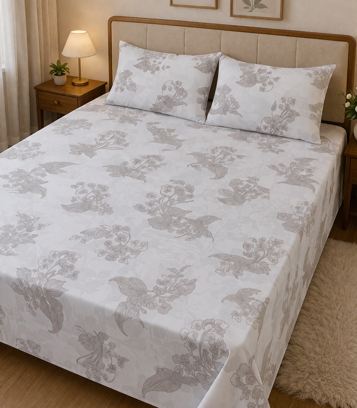 ROYAL-100% PURE COTTON PREMIUM BEDSHEETS 