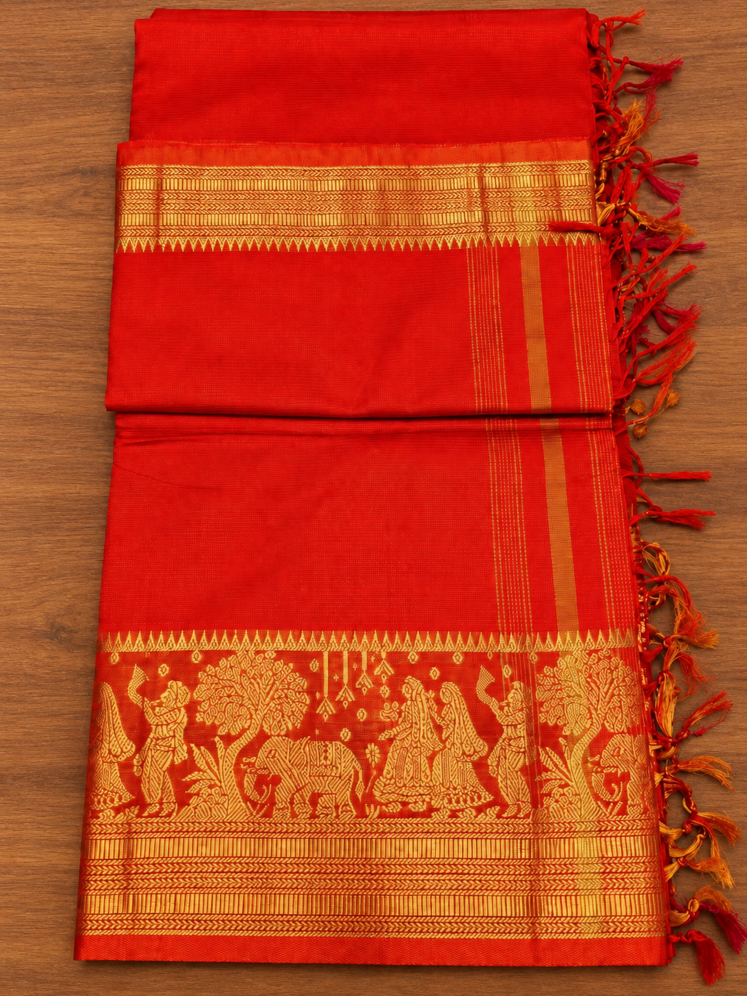 Pure Handloom Mangalagiri pattu