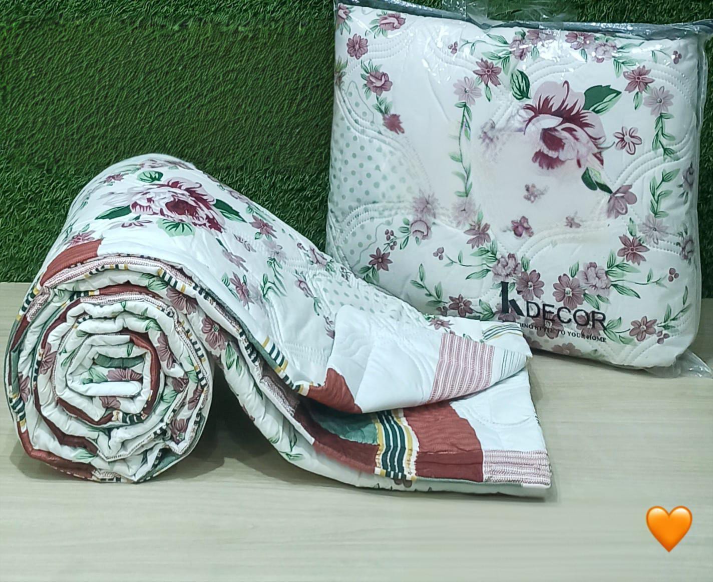 COMFORTER -IMPORTED GLACE COTTON