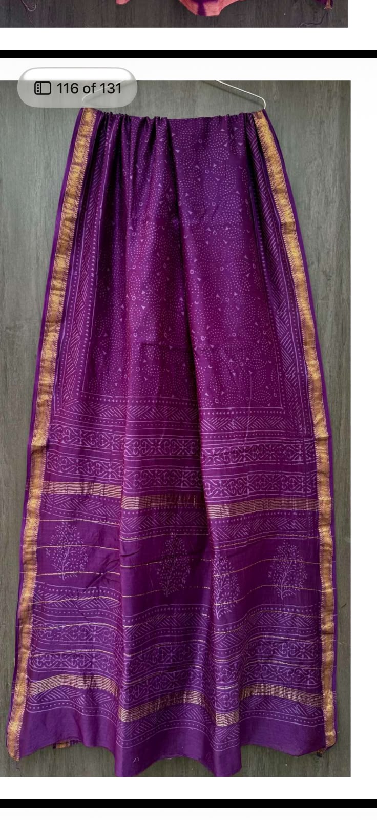 PURE MAHESHWARI SILK SAREE